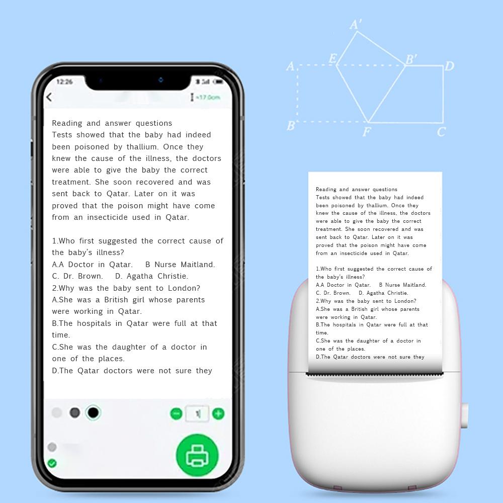 Bf™ Wireless Mini Printer