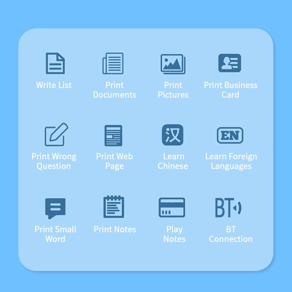 Bf™ Wireless Mini Printer